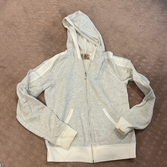 Juicy Couture Gray Hoodie Sweatshirt - Picture 4 of 4